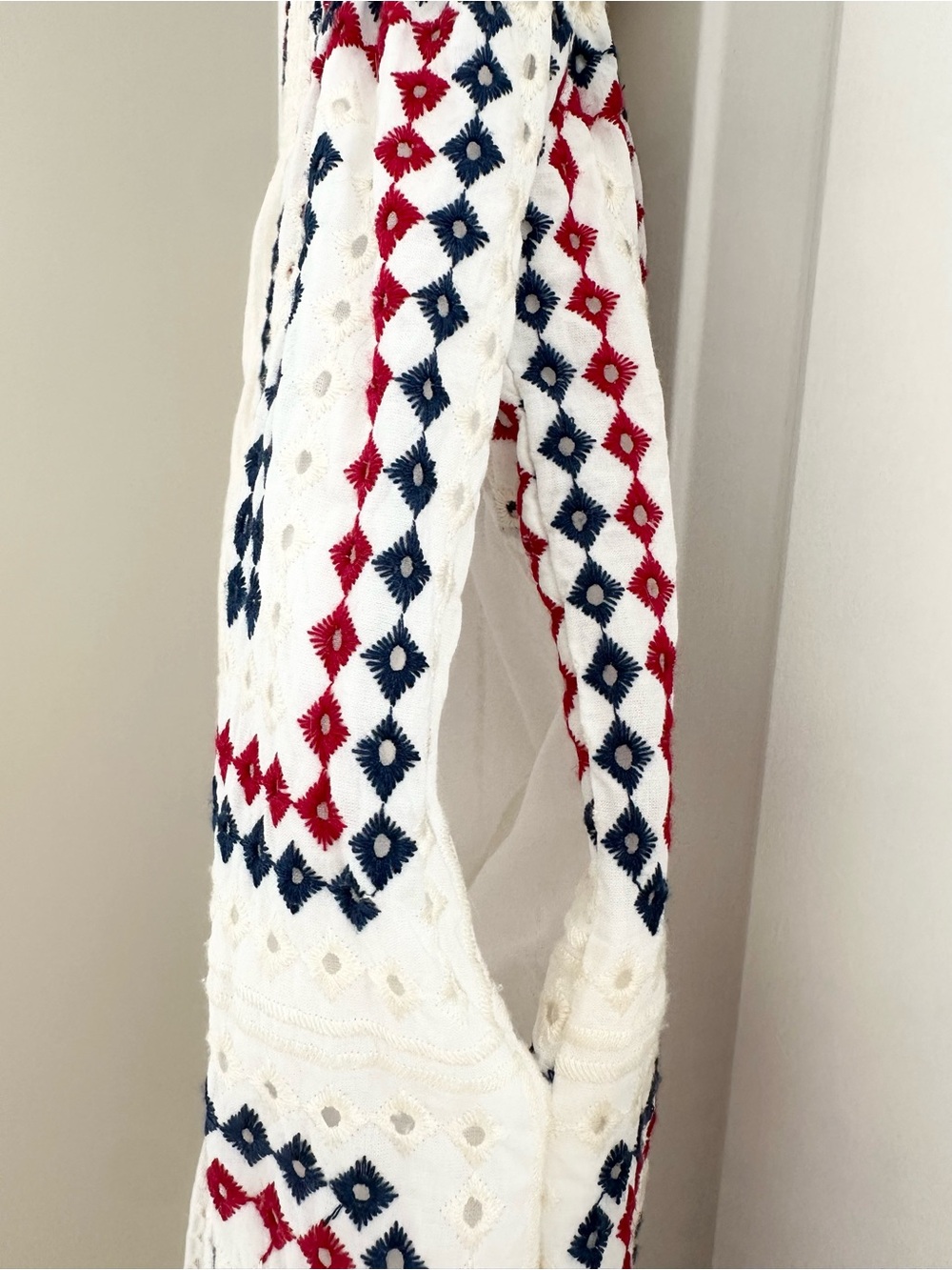 The Anjuli Nap Dress in Geo Eyelet - Picture 4 of 5